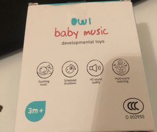 Mochila musical para carro de bebé