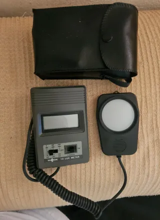 Luxómetro Digital Hidok 10 Lux Meter