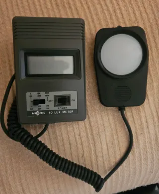 Luxómetro Digital Hidok 10 Lux Meter