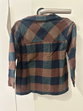 Camisa cuadros infantil