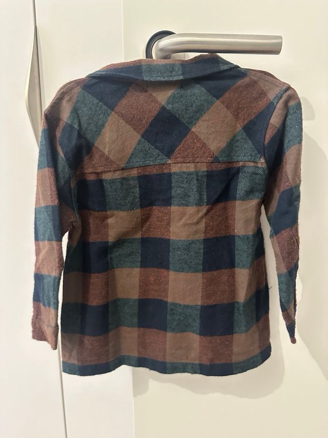 Camisa cuadros infantil