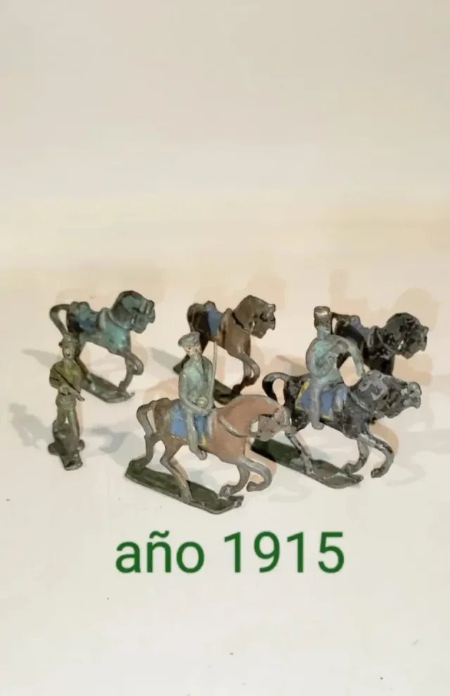 Soldato di piombo a cavallo, anno 1915+/-