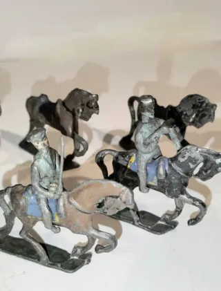 Soldato di piombo a cavallo, anno 1915+/-