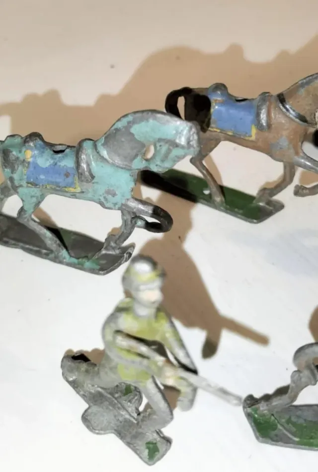 Soldato di piombo a cavallo, anno 1915+/-