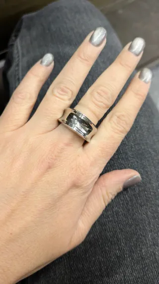 Anello Calvin Klein Acciaio Argento