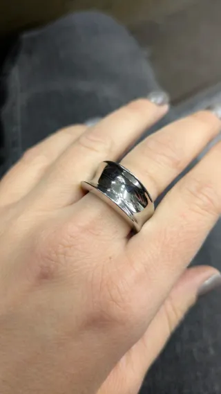 Anello Calvin Klein Acciaio Argento