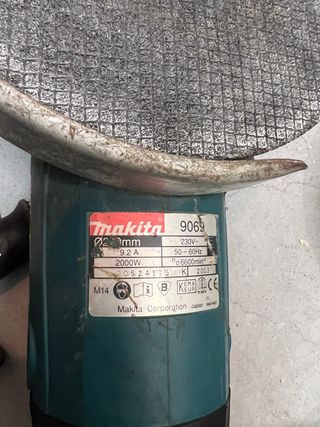 Amoladora Makita 2000W Radial Disco Grande