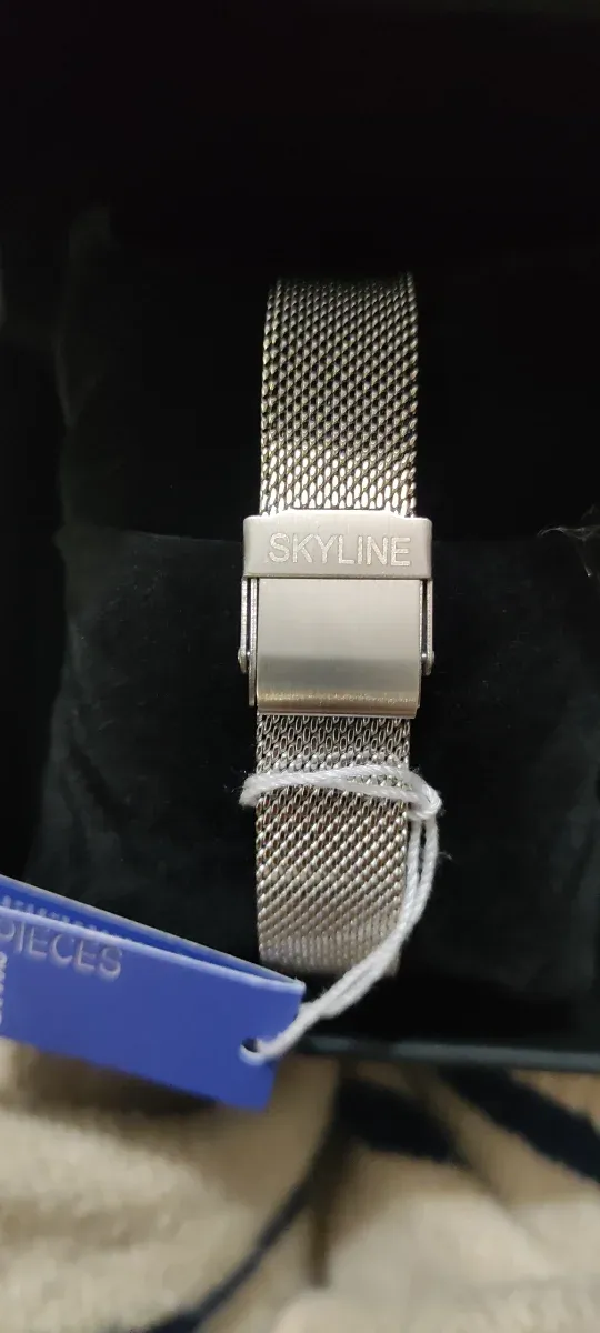 Reloj SKYLINE plateado mujer NUEVO