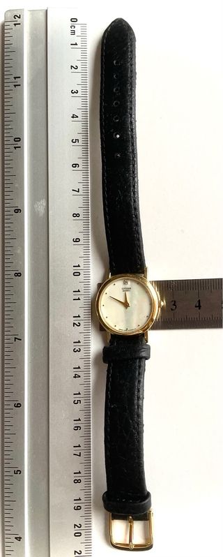 Reloj Citizen Mujer Oro y Negro