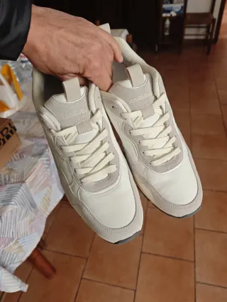 Napapijri Sneakers Uomo 45 Beige/Bianco Nuove