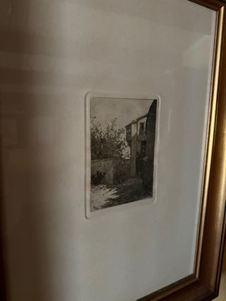 Grabado original Agustin Lhardy s.XIX