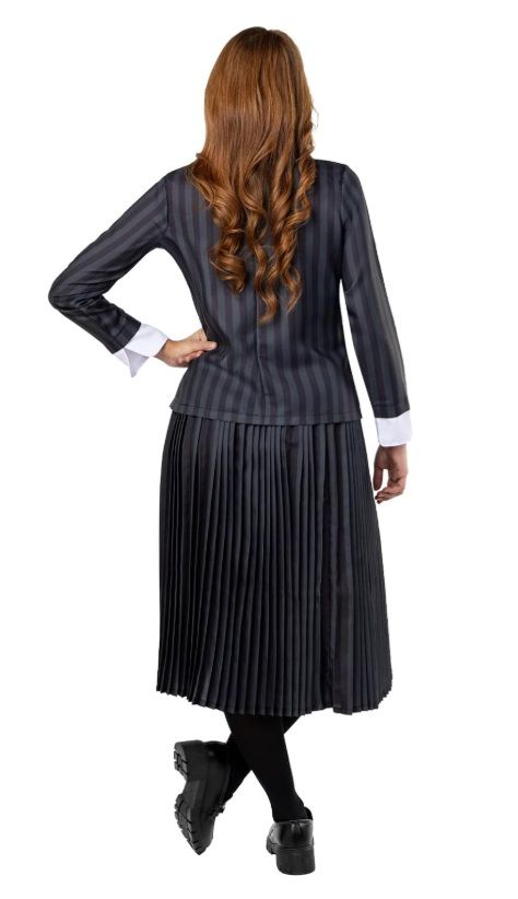 Disfraz Wednesday Addams Talla XL