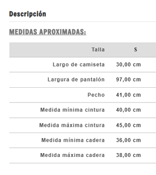 Disfraz Yasmin (Princesa del Desierto) Talla S