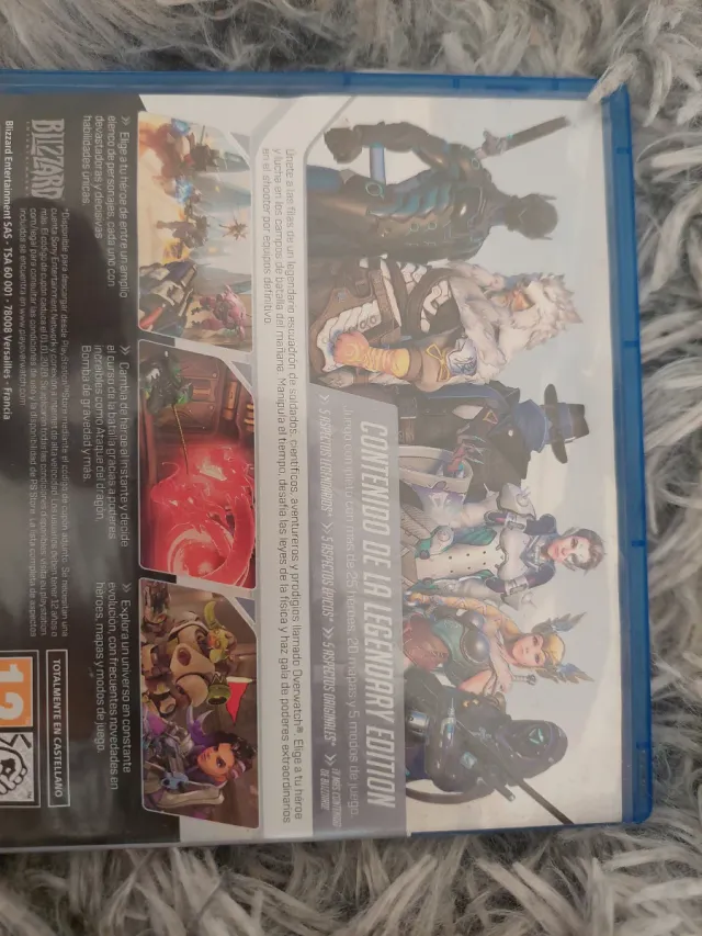 Ps4 Oberwatch Legendary Edición