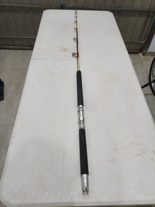 Caña de pescar Hiro Caurus + kalikunnan harpoon