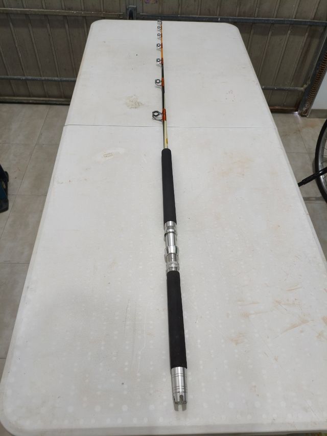 Caña de pescar Hiro Caurus + kalikunnan harpoon