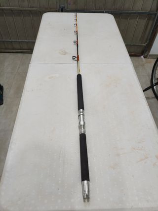 Caña de pescar Hiro Caurus + kalikunnan harpoon