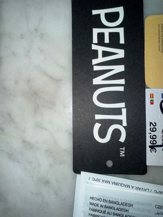 Pijama Snoopy Unisex Camiseta M Pantalón L