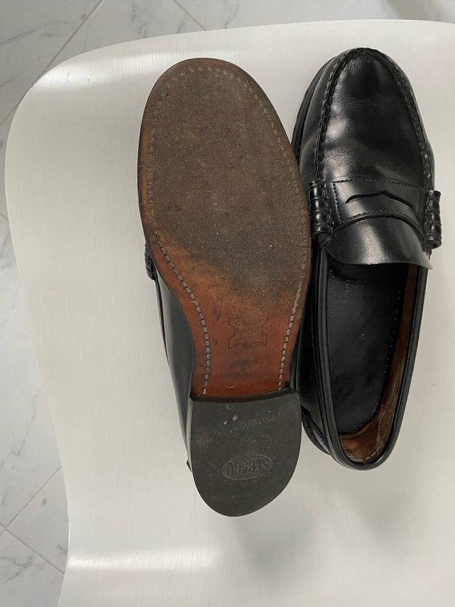 Zapatos Sebago Negros