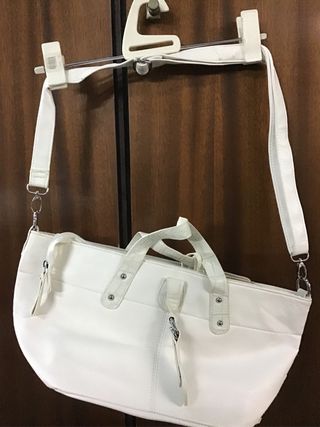Bolso blanco mujer