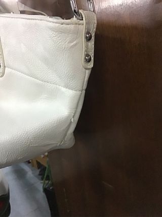 Bolso blanco mujer