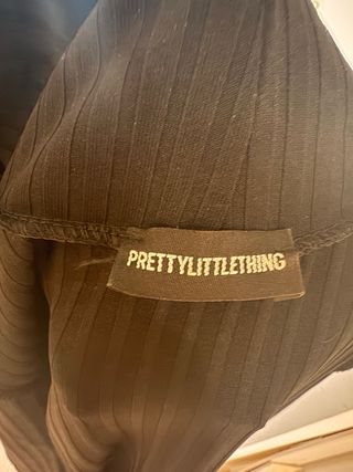 Vestitino nero collo alto