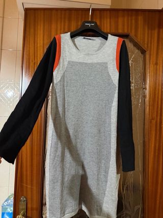 Abitino in lana Pennyblack grigio/nero