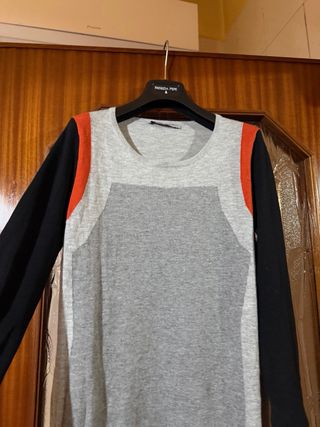 Abitino in lana Pennyblack grigio/nero