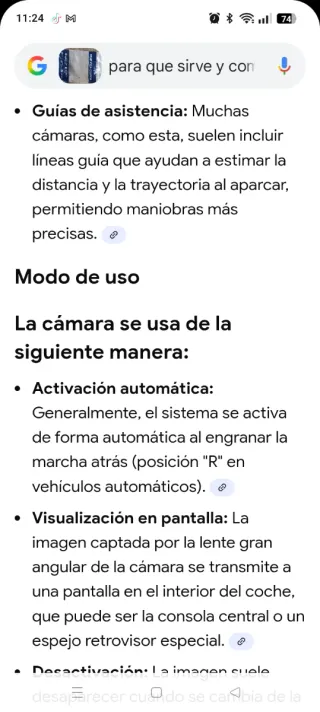 Cámara Marcha Atrás Coche Nueva