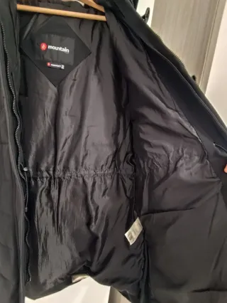 Parka de montaña Mountain negra