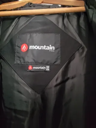 Parka de montaña Mountain negra