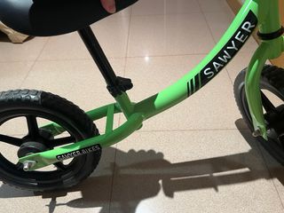 Bicicleta sin pedales + Casco Sawyer Bikes