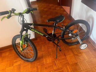 Bicicleta infantil B'TWIN casi nueva
