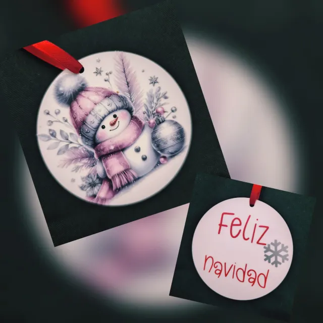 Bolas Navideñas Personalizadas