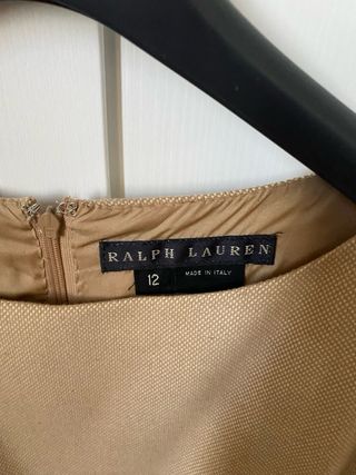 Completo Ralph Lauren giacca e gonna beige