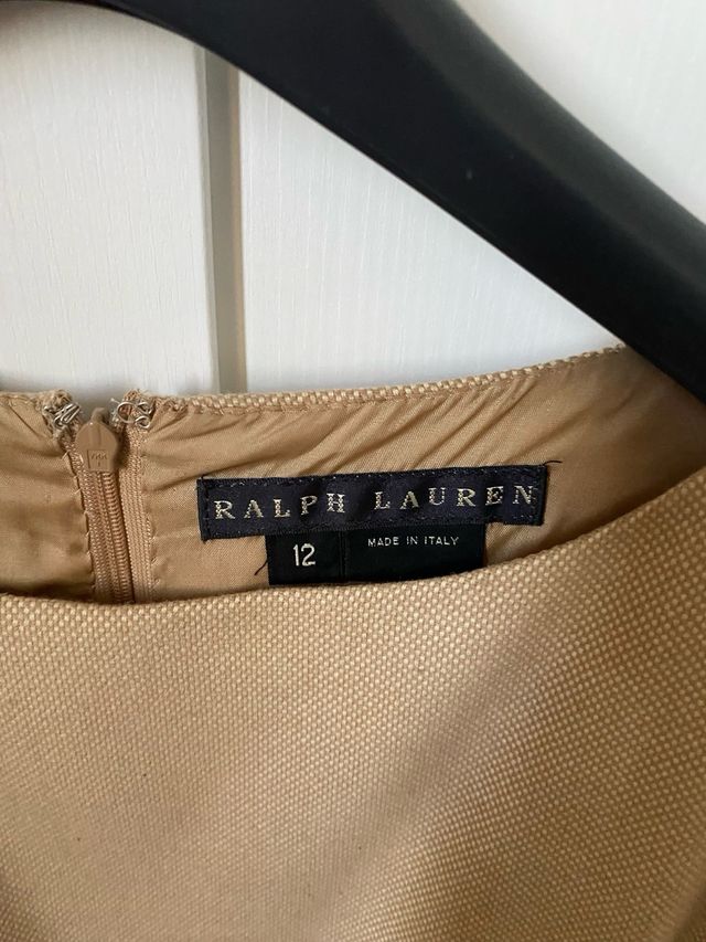 Completo Ralph Lauren giacca e gonna beige