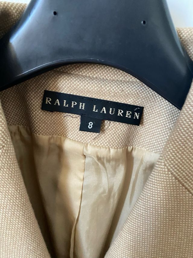 Completo Ralph Lauren giacca e gonna beige