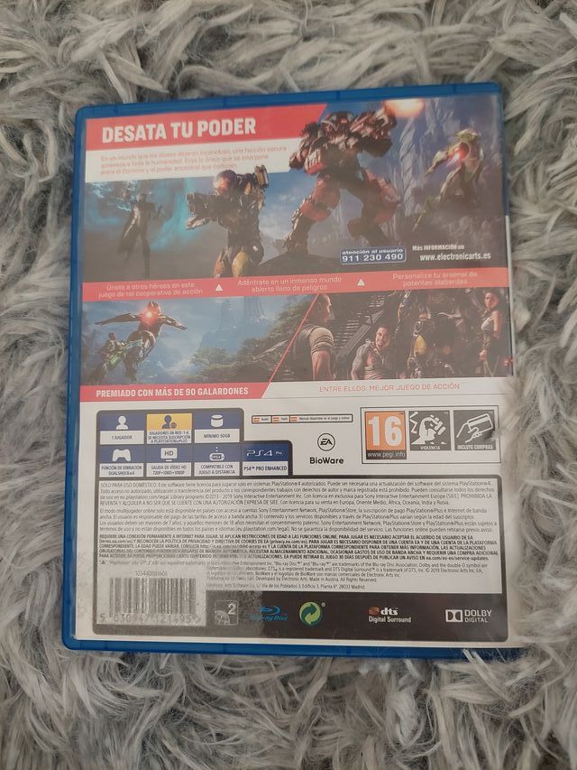 Videojuego PS4 Anthem