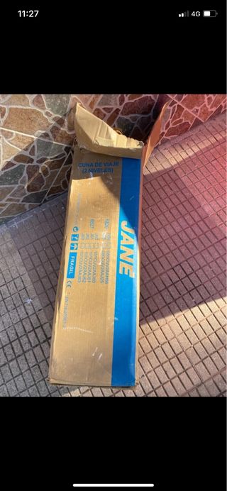 Cuna de viaje plegable