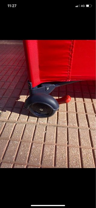 Cuna de viaje plegable