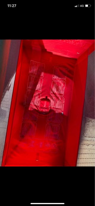 Cuna de viaje plegable