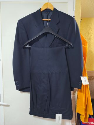 Traje de hombre El Corte Inglés azul nuevo