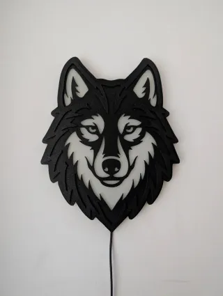 Lámpara Lobo Decorativa Luminiscente WIFI