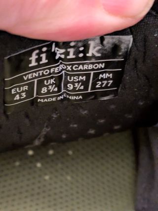 Zapatillas FIZIK VENTO FEROX CARBON talla 43