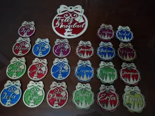 Bolas Navideñas Personalizadas