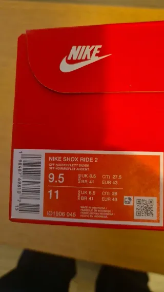 Nike shox Ride 2 sin estrenar