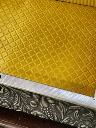 Scatola Lorini in argento angioletti con chiave