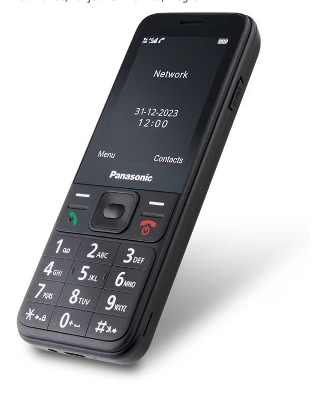 Teléfono Móvil Panasonic KX-TF200 Negro