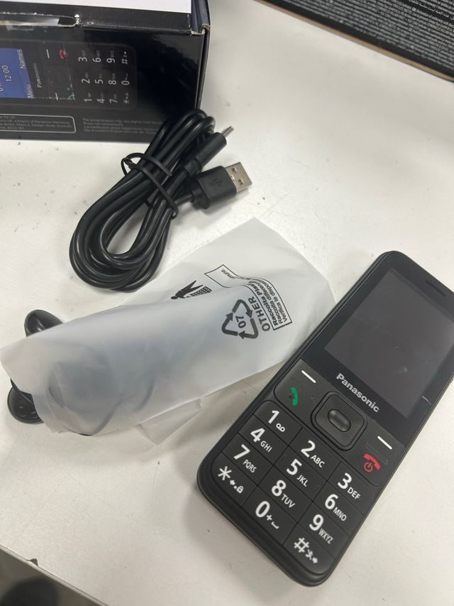 Teléfono Móvil Panasonic KX-TF200 Negro