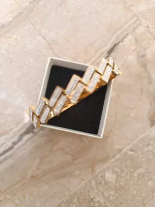 Pulsera Acero Inoxidable Zigzag